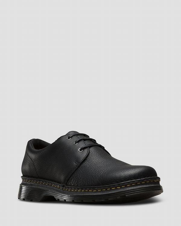 Dr Martens Pánské Polobotky Hazeldon Grizzly Černé, CZ-658340